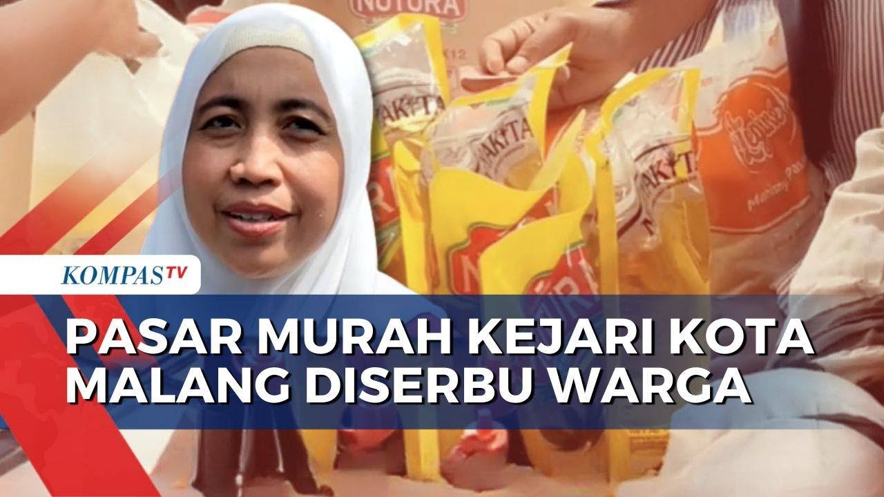 Pasar Murah di Kejari Kota Malang Diserbu Warga, Beras dan Telur Paling Laris