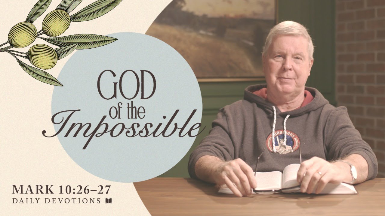 God of the Impossible │ Mark 10:26–27 | Pastor Jim Cymbala | The ...
