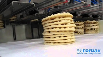 Automated Pita Stacker Video Forpak