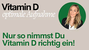 Was sollte man zusammen mit Vitamin D einnehmen?