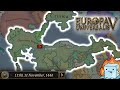 I formed a Monster Ottomans by 1444 in my FIRST ever EU5 game.