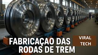 Como So Feitas As Rodas E Os Rolamentos Dos Trens Processos De Produo Satisfatrios