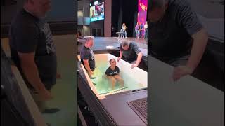 Scarlett Was Baptized On Sunday  baptism jesus church