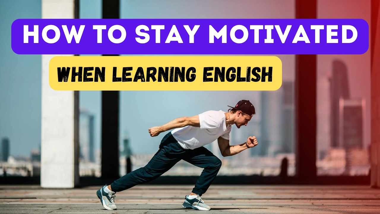 How to Stay Motivated Learning English in 2024 | B1 Listening ...