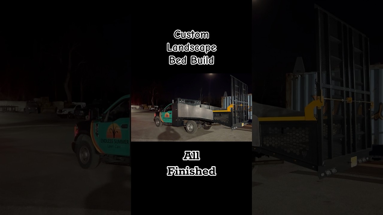 Custom Landscape Bed Build Complete! 