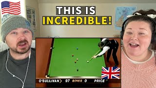 Americans React to Ronnie O'Sullivan  Fastest 147 in Snooker History