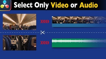 Quick Tip: How to Select ONLY Video or Audio part of Source Clip for Edits in DaVinci Resolve
