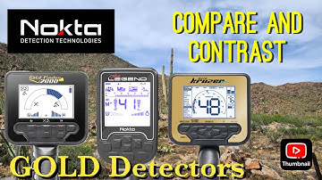 Can Nokta Metal DETECTors pick up GOLD Nuggets? Gold Finder, Gold Kruzer, Legend