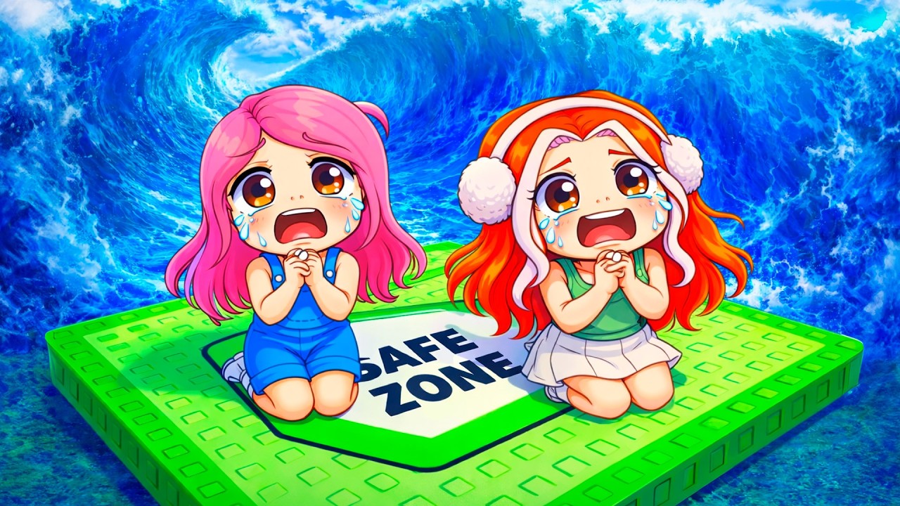 FIQUE NA ZONA SEGURA PRA ESCAPAR DO TSUNAMI