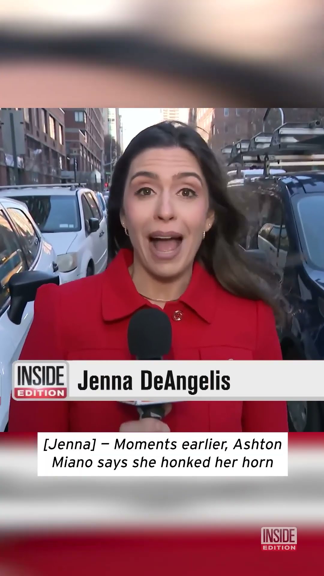 Driver Says Woman Jumped on Car Hood During Road Rage Incident #shorts
