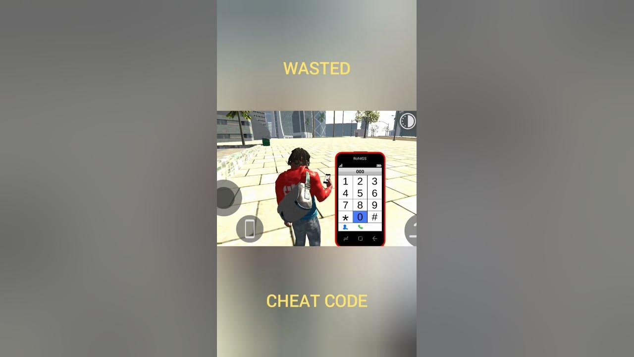 wasted cheat code | INDIAN Bike driving 3d | #shortsfeed - YouTube
