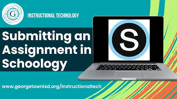 Submitting a Schoology Assignment - Adding a File from Google Drive