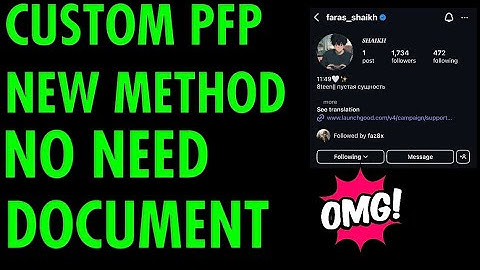 CUSTOM PFP META VERIFIED NEW METHOD NO NEED DOCUMENT @CHO7UDHARY