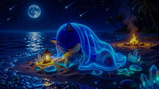 No Ads 🌊 Sonic Drifts Off on the Shore — Gentle Lullaby Piano All Night screenshot 3