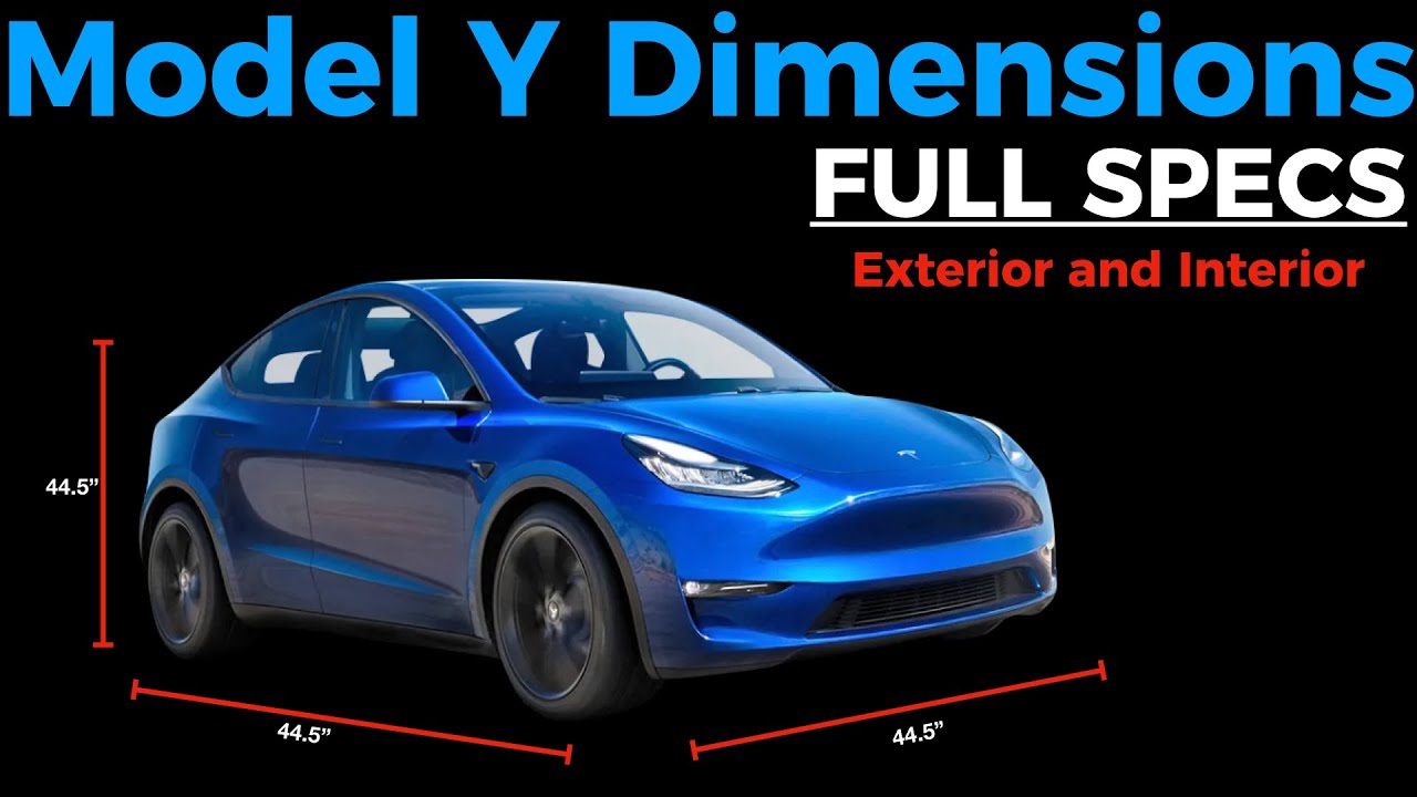 Tesla Model Y Dimensions Interior - 2020 Tesla Model Y Vs 2019 Tesla