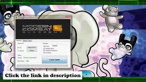 Modern Combat 5 Hack Tool Android/iOS No Jailbreak November 2014