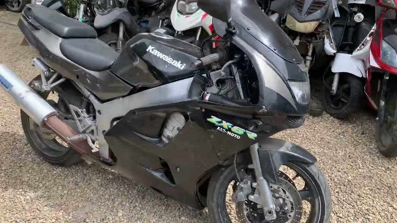 １９９７ ABU カタログ Kawasaki Zx6r ninja 1997 - YouTube