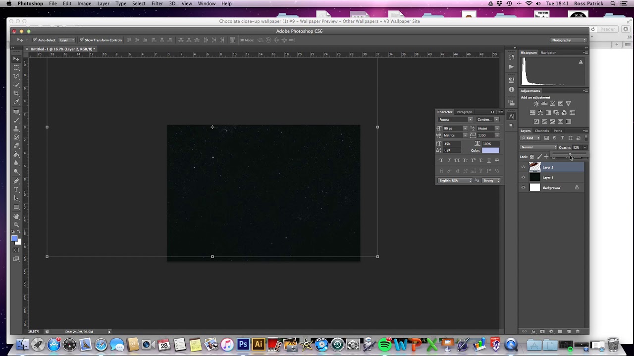 Alien Project - Interactive Media - Creating a Title Screen - YouTube