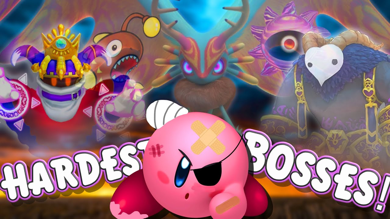 What is the HARDEST Kirby Boss!? [Top 15 RANKED!] - YouTube