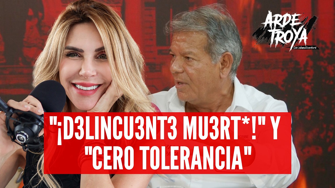 Oswaldo Zapata: 'El mejor delincuente es el delincuente muerto'. ¡Guerra total al crimen! #LAHOGUERA