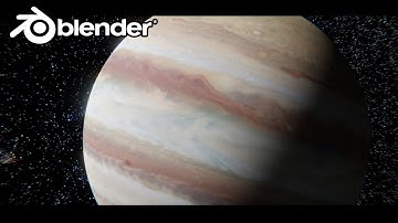 Blender Tutorial: Cinematic Jupiter Animation