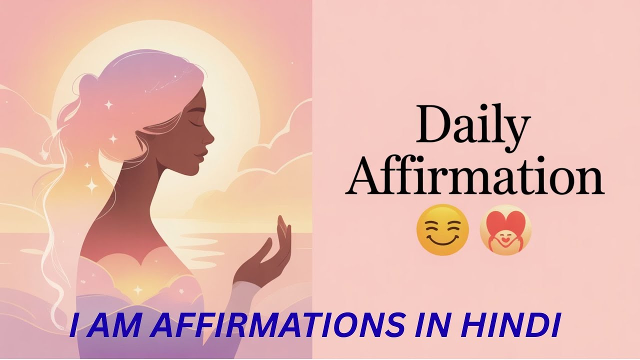 Daily Affirmation in Hindi ✨ | आत्म-प्रेम और आत्मविश्वास के लिए