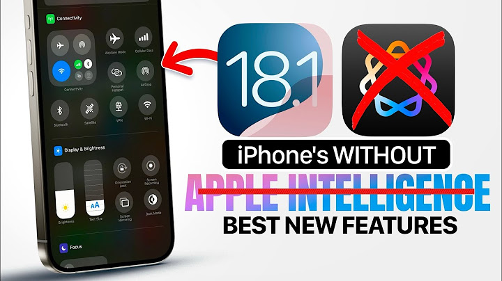 iOS 18.1 - BEST Features For iPhone’s WITHOUT Apple Intelligence!