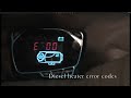 Chinese diesel heater error codes E-01 E-08 E--10 etc