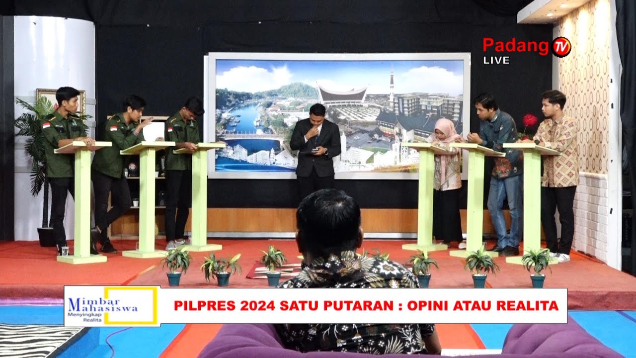 LIVE : Mimbar Mahasiswa - Pilpres 2024 Satu Putaran : Opini Atau Realita