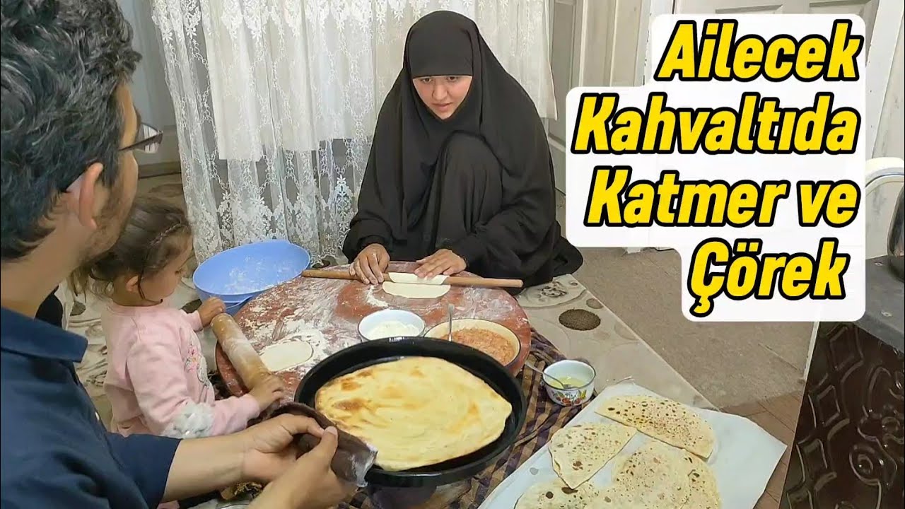 Soba'da Patatesli ve Keçi Peynirli ÇÖREK #katmer #hamurişi