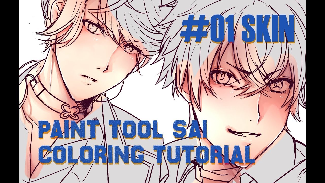 CLIP Studio Paint】Anime Skin Tutorial 