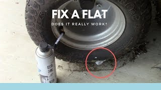 The Fastest Way To Fix A Flat Tire! Fix a Flat In Seconds!