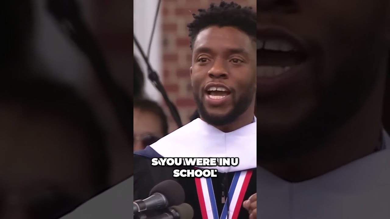 Chadwick Boseman Navigating School Scars And The DC Party Life Motivational