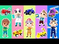 Find The Right Car | Cartoon for Kids | Dolly and Friends