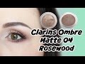 МАКИЯЖ с CLARINS OMBRE MATTE 04 ROSEWOOD