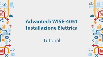 Advantech WISE-4051 Installazione Elettrica