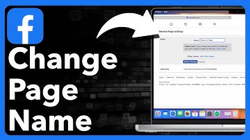 How To Change Facebook Page Name On Computer