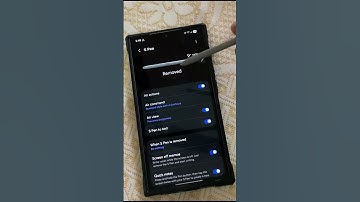 Samsung Galaxy s24 Ultra S Pen Settings Part 2