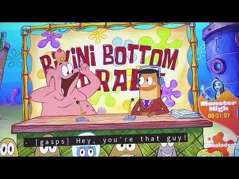 The Nitwitting theme in “SpongeBob on Parade”