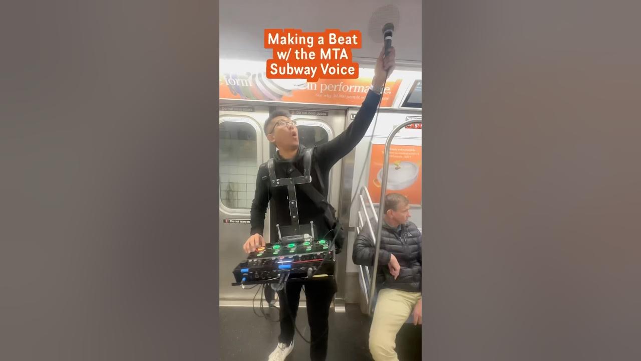Making a Banger with the MTA Subway Train Voice! 🔥😂 #nyc #newyork Making a Banger with the MTA Subway Train Voice! 🔥😂 #nyc #newyork