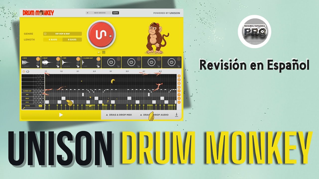 🥁Unison Drum Monkey🥁-Revisión en Español- - YouTube