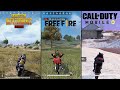 PUBG MOBILE vs. CALL OF DUTY MOBILE vs FREE FIRE Comparison @You Mashub II