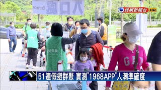 人潮示警失真 1968APP要「滾動式修正」－民視新聞