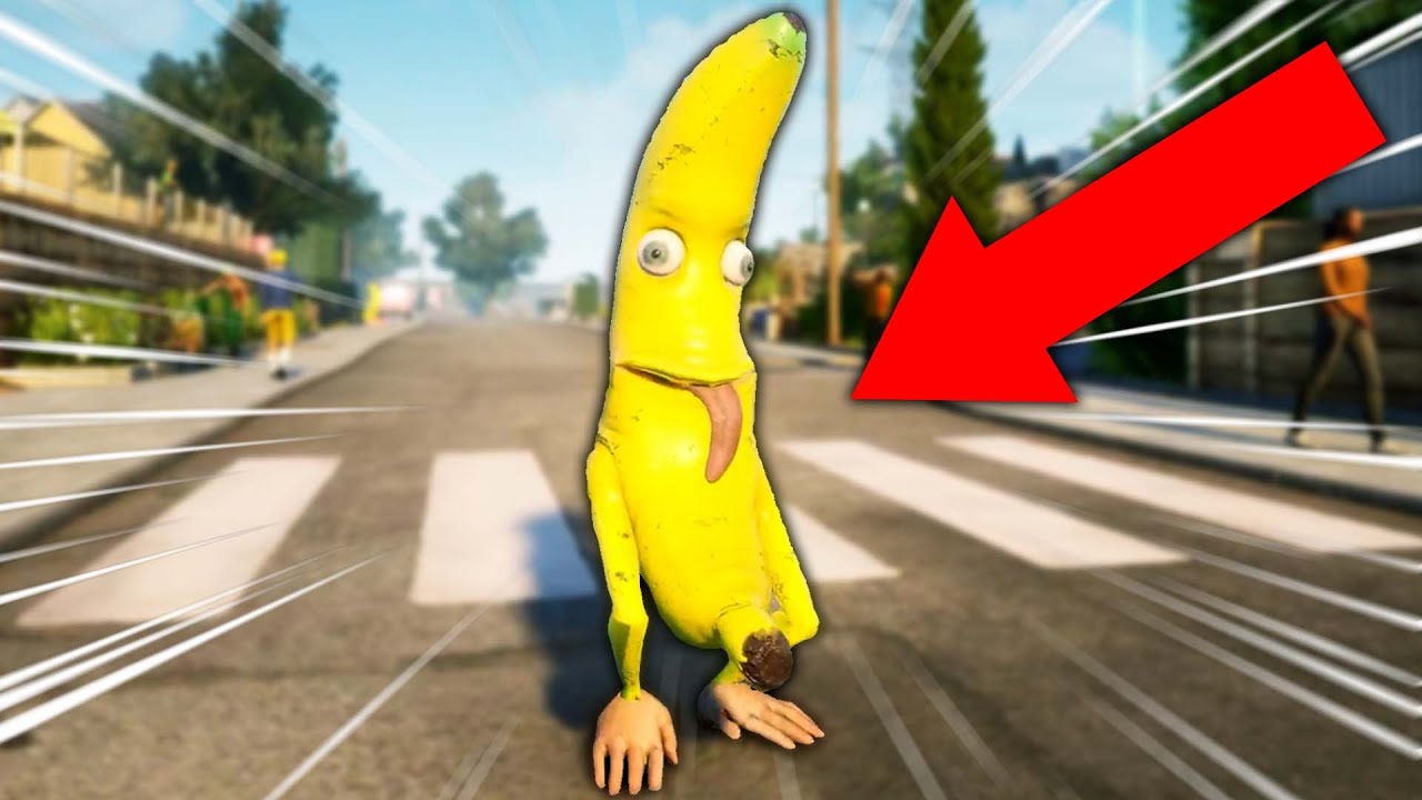 I TURNED INTO A BANANA. (Goat Simulator 3) YouTube