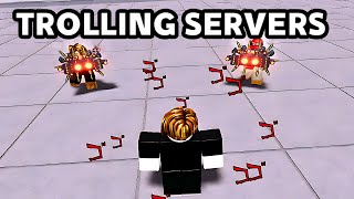 TROLLING Players With Ultimate By Using DEATH COUNTER.. 😈| The Strongest Battlegrounds