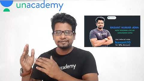 Unacdemy free Mock Test for ASO/OPSC/OAS/CPSE/CT/B.ED/BASANT SIR