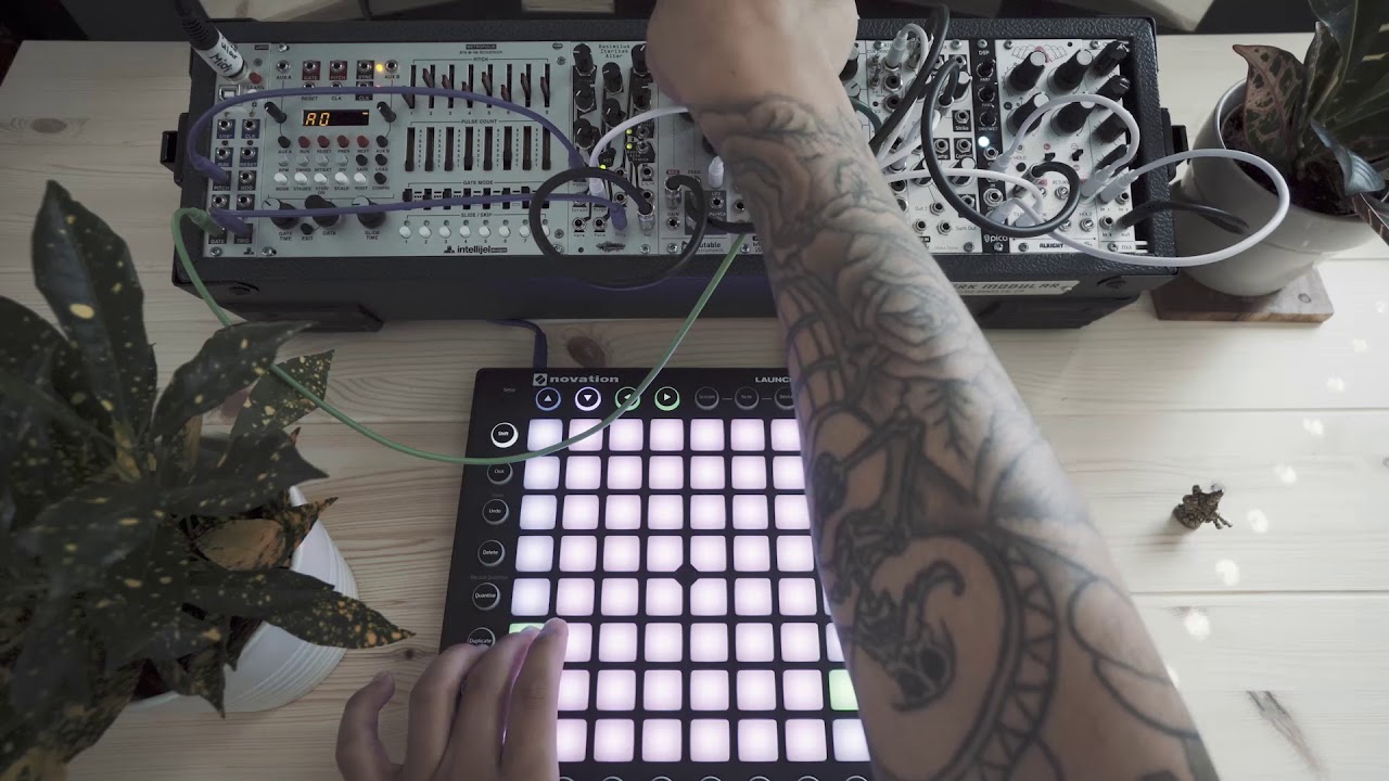 Launchpad Pro + Modular jam YouTube