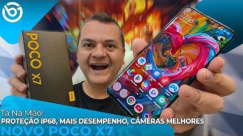 Novo POCO X7 | Ganhou Proteção Contra Água IP68, MAIS DESEMPENHO e CÂMERAS MELHORES!