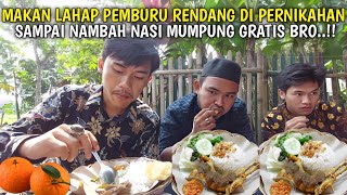 Pemburu Rendang Makan Lahap Di Pernikahan Tradisional Sunda Bikin Perut Kenyang