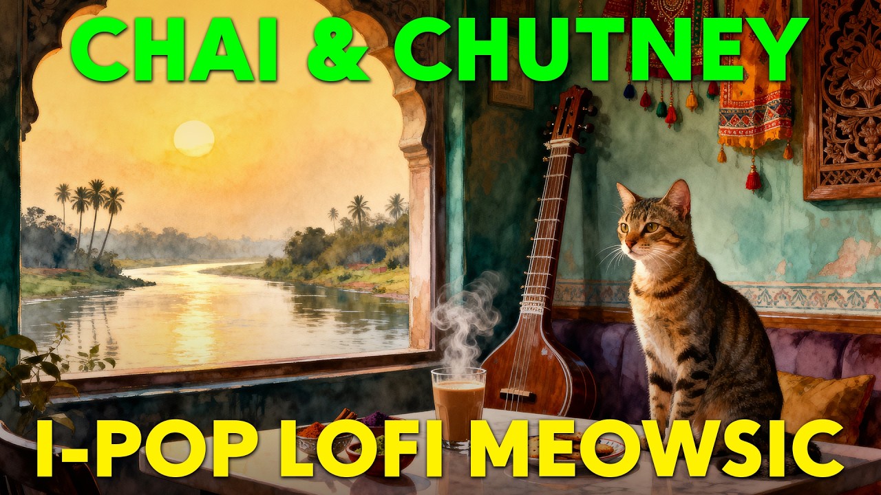 Chai & Chutney | Indian Pop - Soulful Hindi Lofi Meowsic (Meow Music)